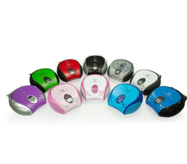 LENCO SCD-24PK kids - CD çalarlı taşınabilir stereo FM radyo - Pembe - Görsel 10