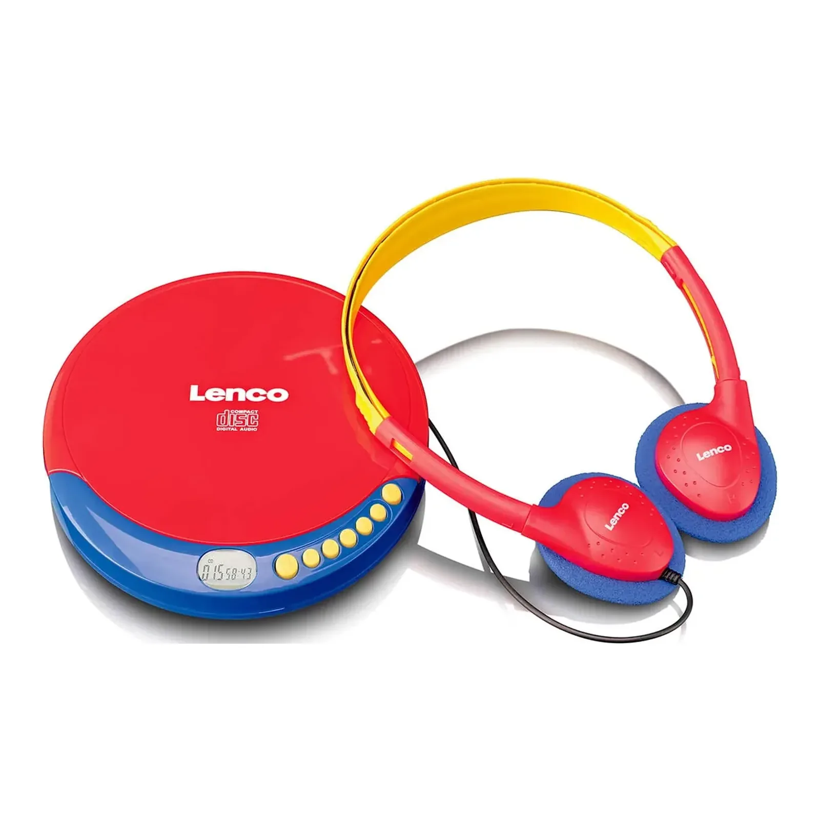 Lenco CD-021KIDS CD Çalar – Çok-Mavi