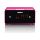 Lenco CR-510 Çalar Saat – Pembe