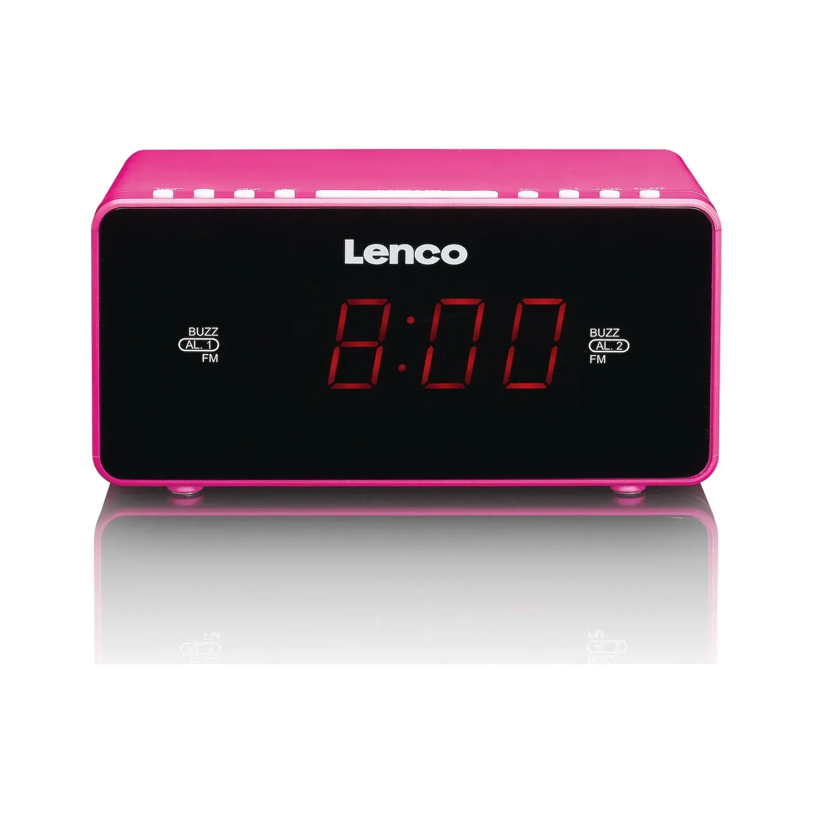 Lenco CR-510 Çalar Saat – Pembe