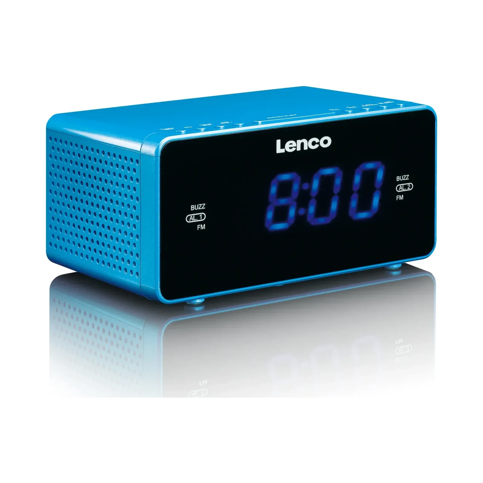 Lenco CR-520 Çalar Saat – Mavi - Görsel 2