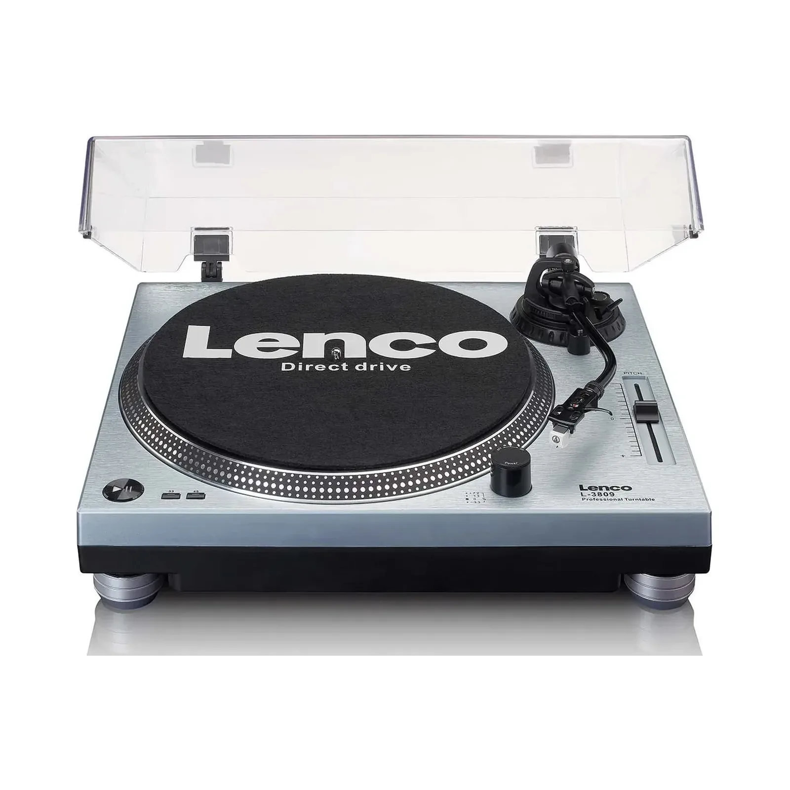 Lenco L-3809 Plak Çalar – Metalik mavi