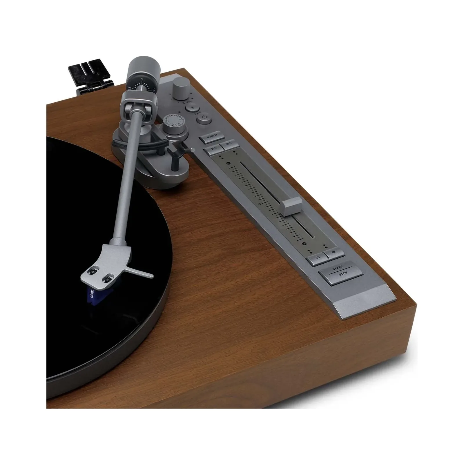 LENCO LBT-515WD - Ortofon 2M Blue kartuşlu ve Bluetooth® özellikli, birinci sınıf doğrudan tahrikli pikap