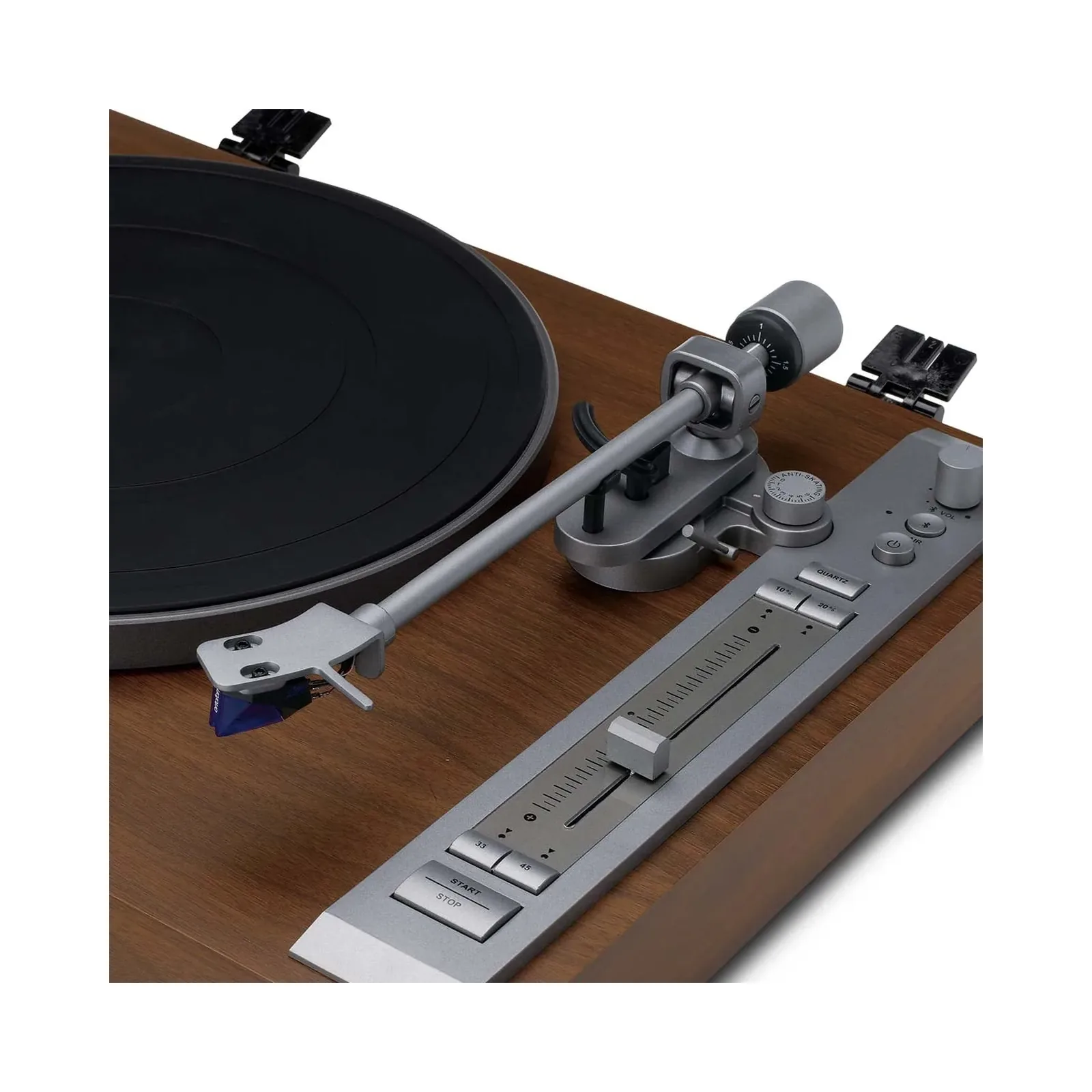 LENCO LBT-515WD - Ortofon 2M Blue kartuşlu ve Bluetooth® özellikli, birinci sınıf doğrudan tahrikli pikap