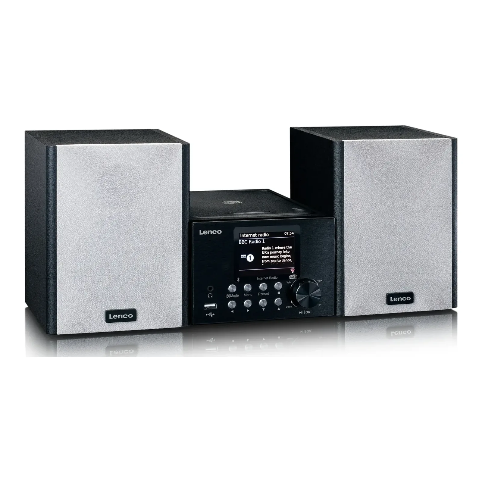 Lenco MC-250 Bluetooth Müzik Seti – Siyah - Görsel 2