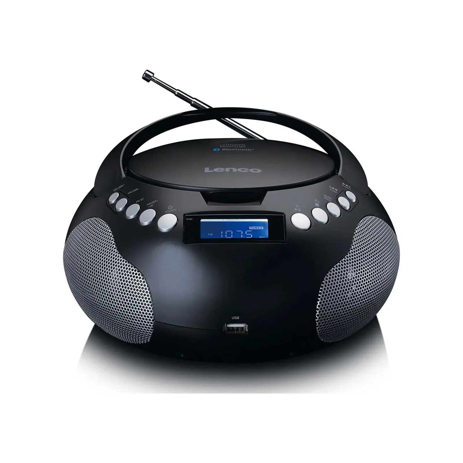 Lenco SCD-331 Bluetooth CD Çalar – Siyah
