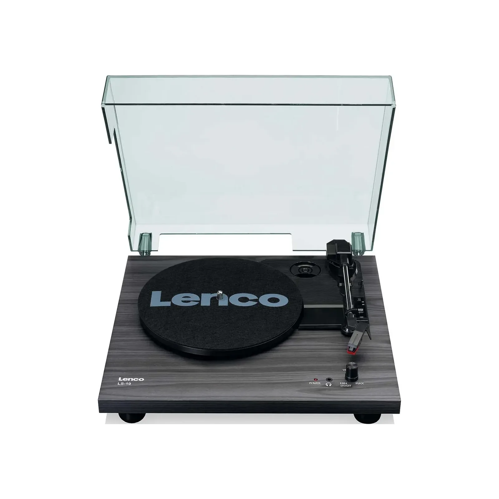 Lenco LS-10 Hoparlörlü Plak Çalar – Siyah