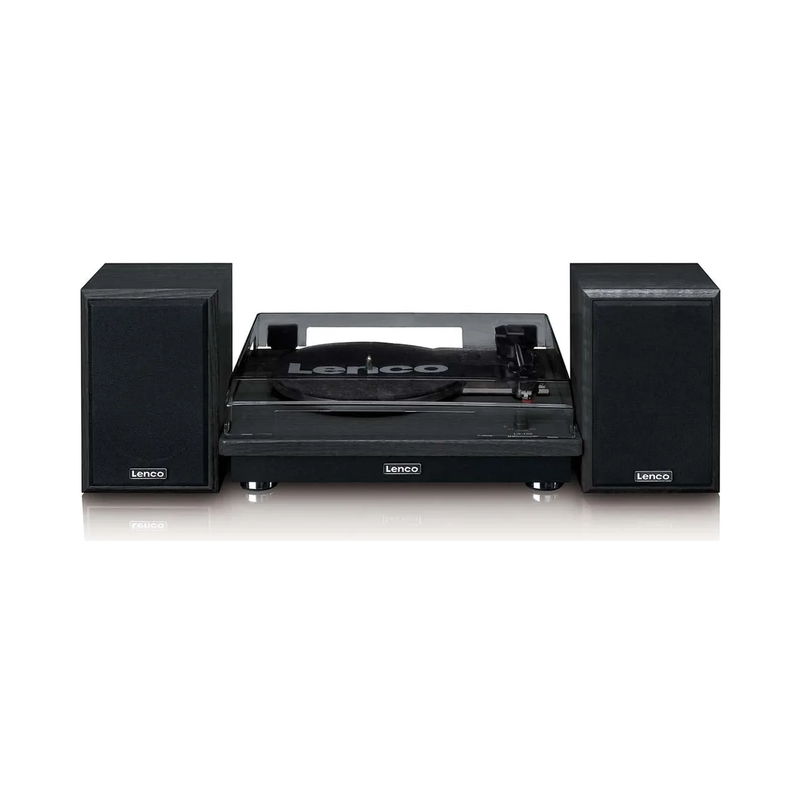 ENCO LS-100BK Bluetoothlu - 2 harici hoparlörlü pikap