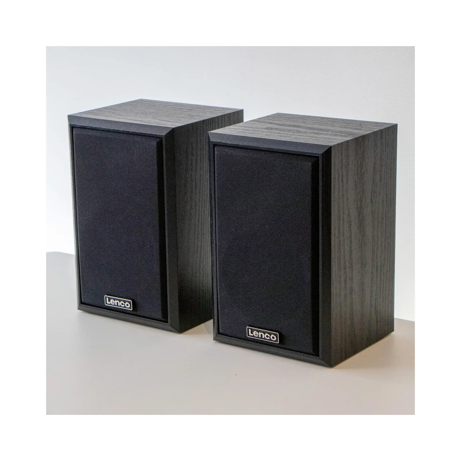 ENCO LS-100BK Bluetoothlu - 2 harici hoparlörlü pikap