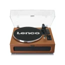 Lenco LS-430 Hoparlörlü Plak Çalar – Kahverengi