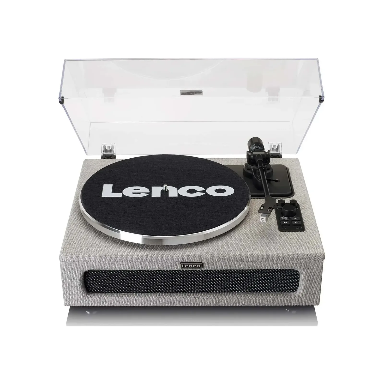 Lenco LS-440 Hoparlörlü Plak Çalar – Gri