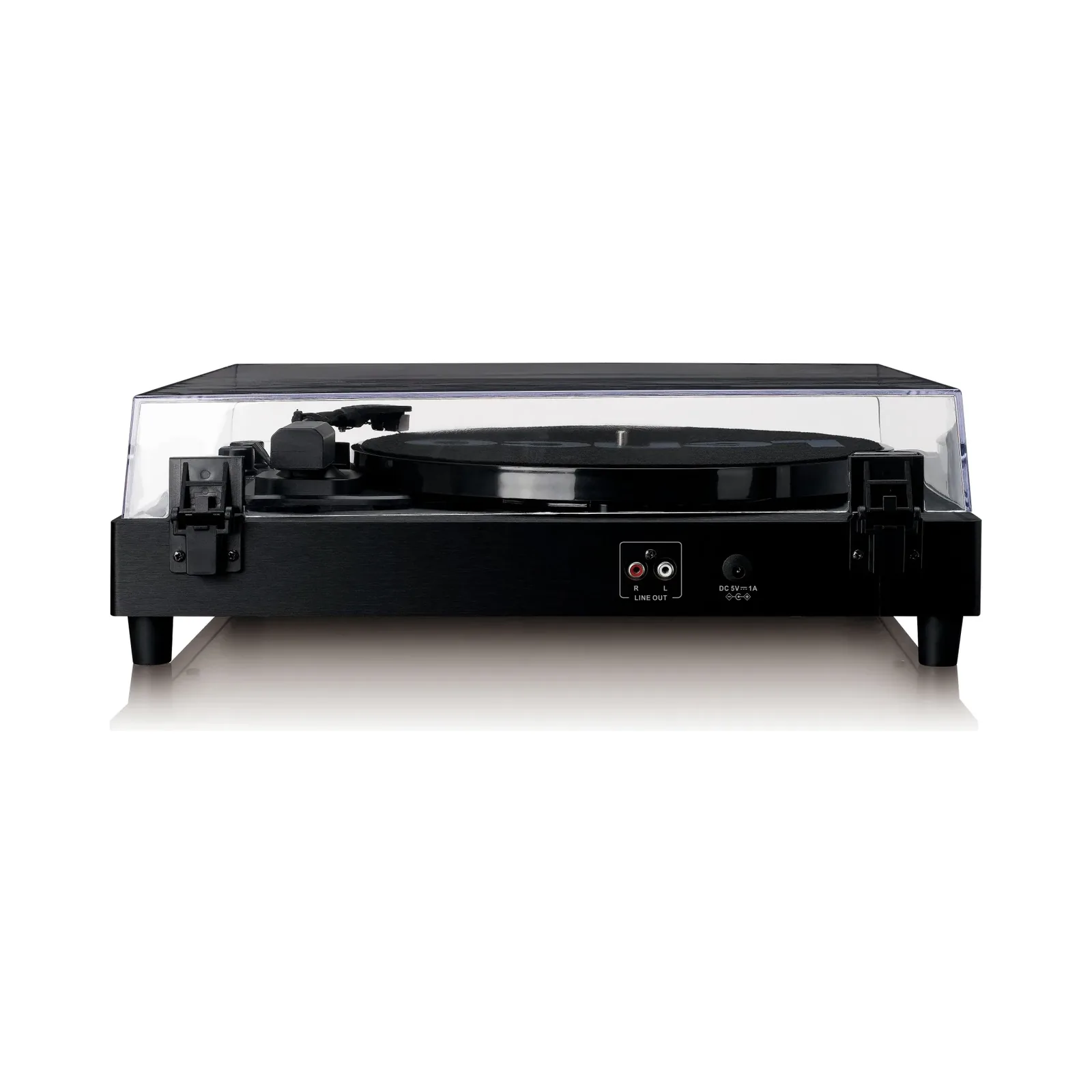 LENCO LS-60BK AHŞAP KASA USB BAĞLANTILI AT-3600 AUDIO TECHNICA İĞNE, PLASTİK KAPAKLI, BLUETOOTH IN/OUT