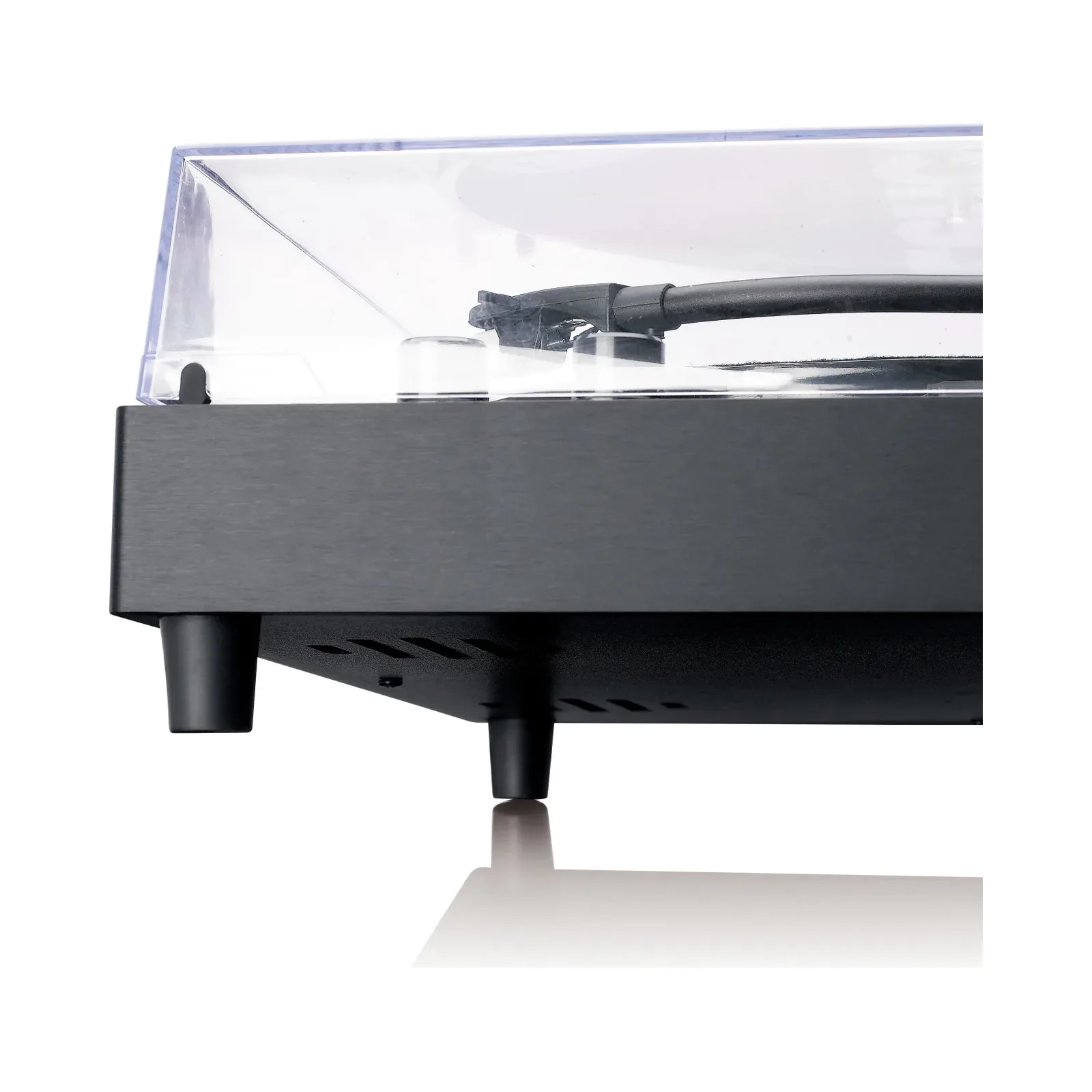 LENCO LS-60BK AHŞAP KASA USB BAĞLANTILI AT-3600 AUDIO TECHNICA İĞNE, PLASTİK KAPAKLI, BLUETOOTH IN/OUT