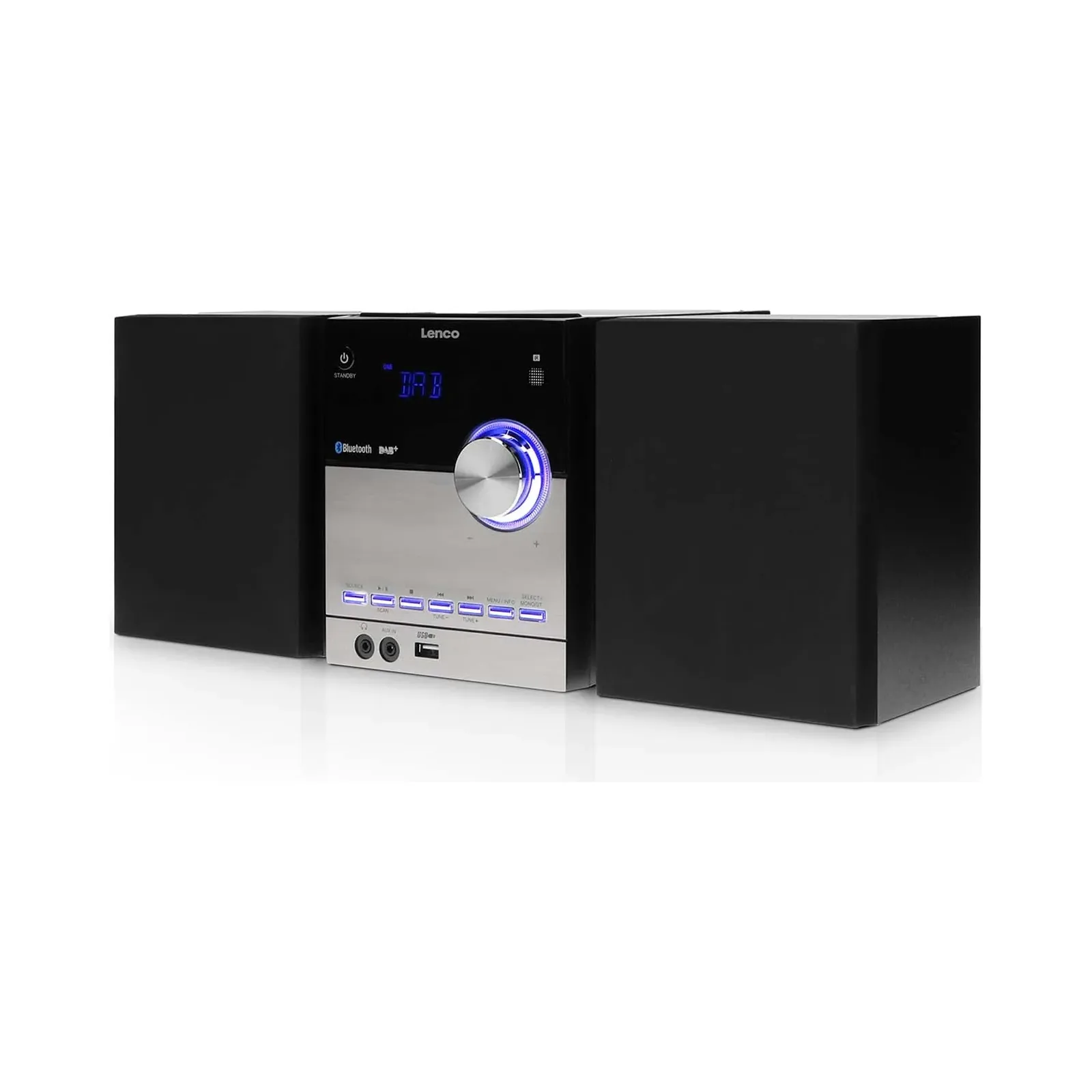 LENCO MC-150 Stereo, DAB+ FM, CD, Bluetooth® ve USB oynatıcı özellikli