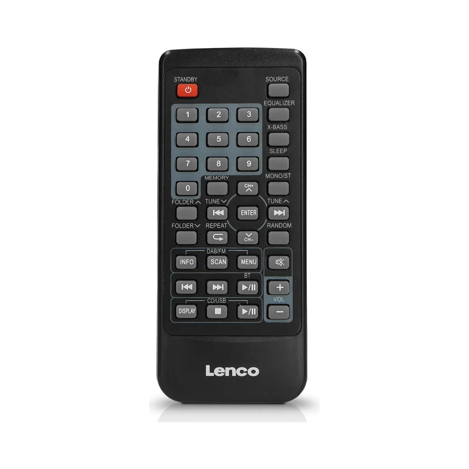 LENCO MC-150 Stereo, DAB+ FM, CD, Bluetooth® ve USB oynatıcı özellikli