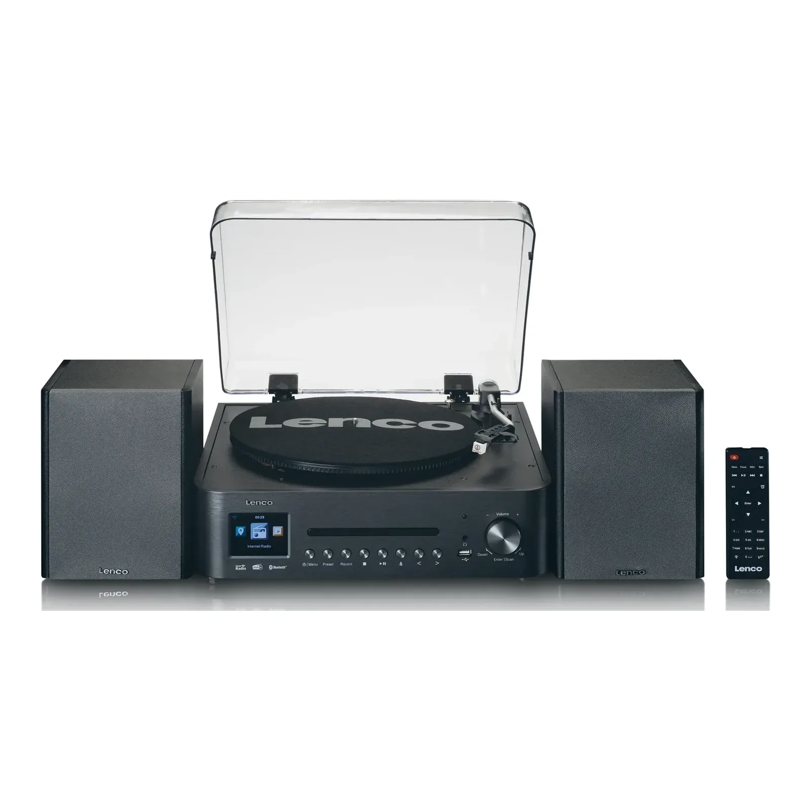 Lenco MC-460 Müzik Seti – Siyah