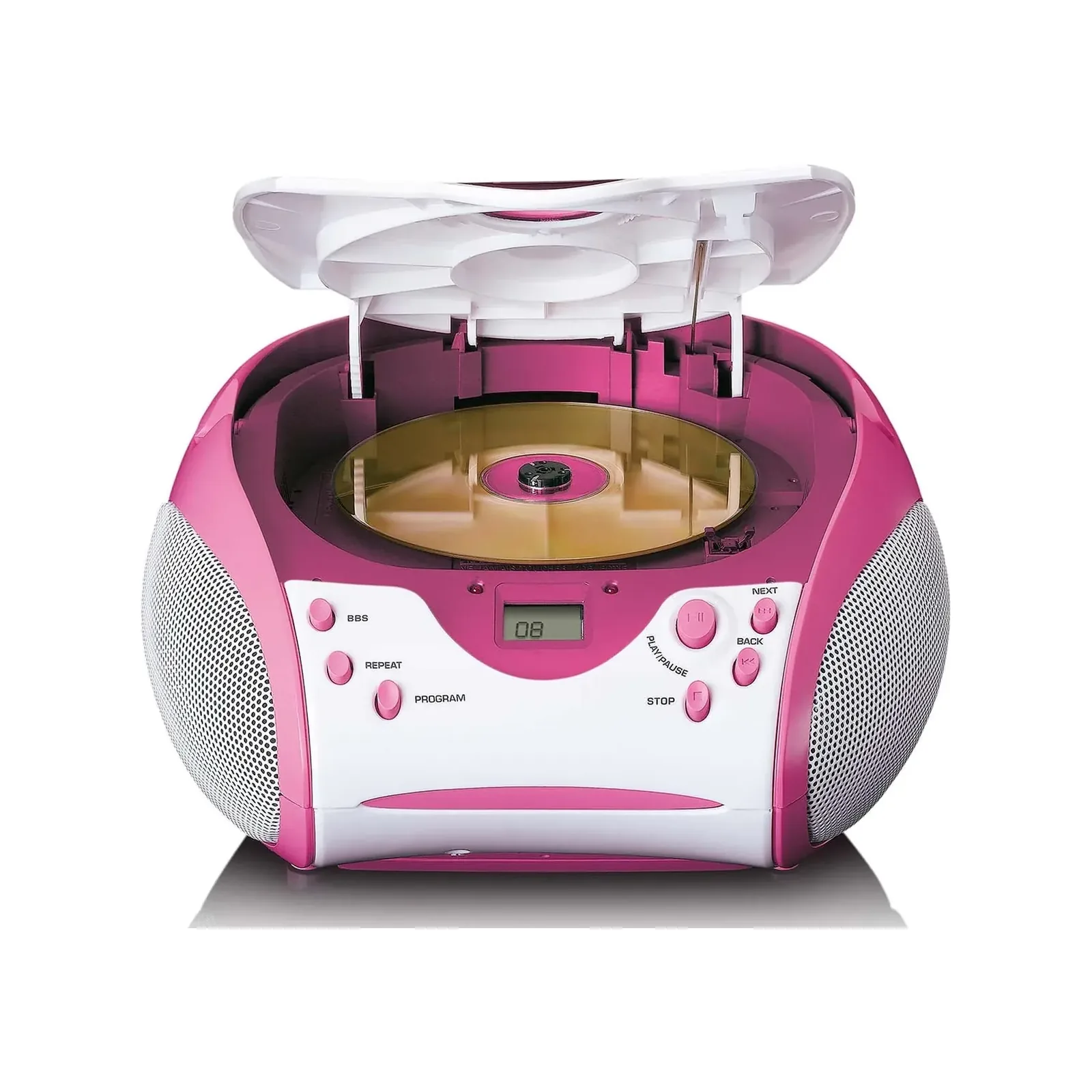 Lenco SCD-24 CD Çalar – Pembe - Görsel 2