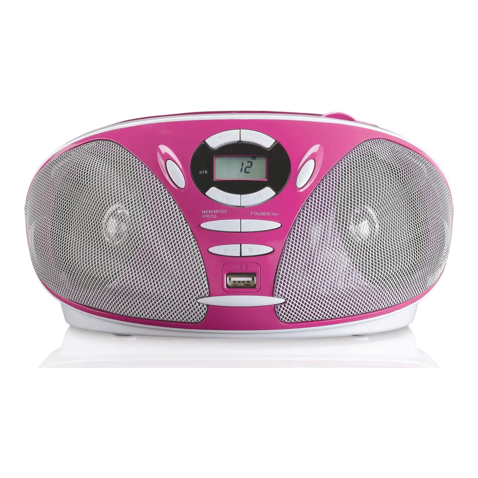 Lenco SCD-300 CD Çalar – Pembe - Görsel 2