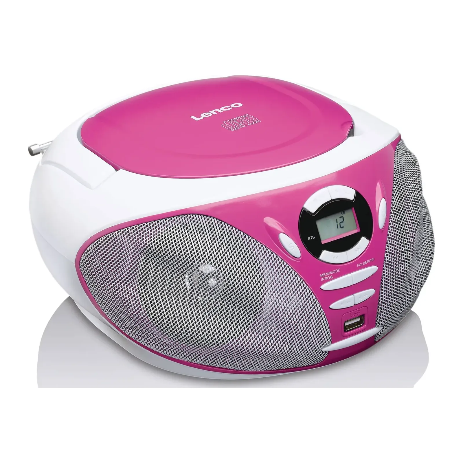 Lenco SCD-300 CD Çalar – Pembe