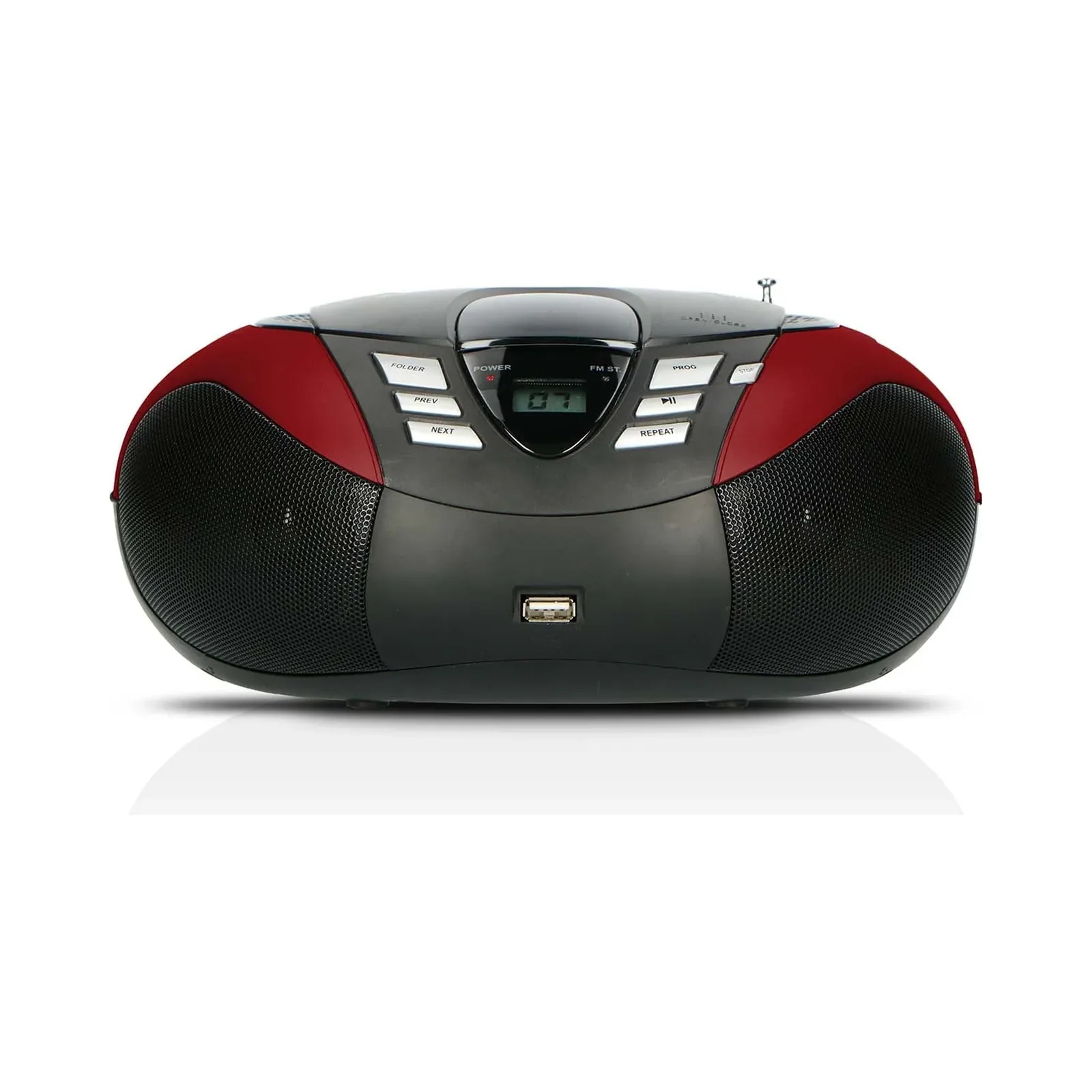 LENCO SCD-37 USB Mavi - Taşınabilir FM Radyo CD'si ve USB oynatıcı
