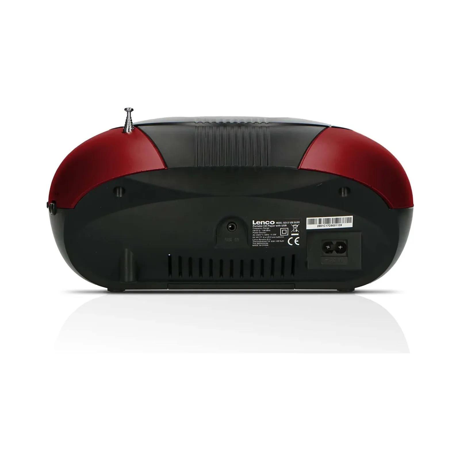 LENCO SCD-37 USB Mavi - Taşınabilir FM Radyo CD'si ve USB oynatıcı