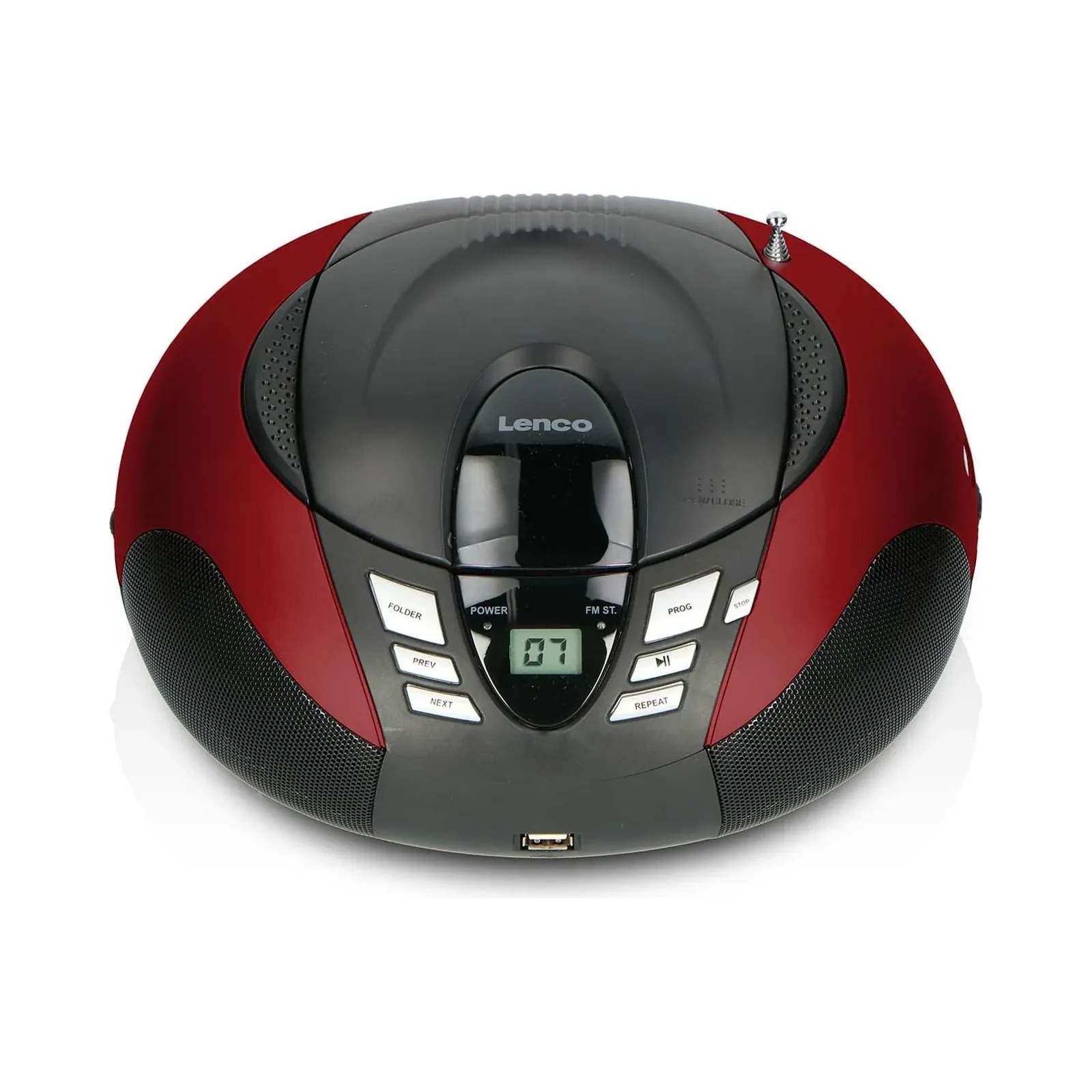 LENCO SCD-37 USB Pembe - Taşınabilir FM Radyo CD ve USB çalar