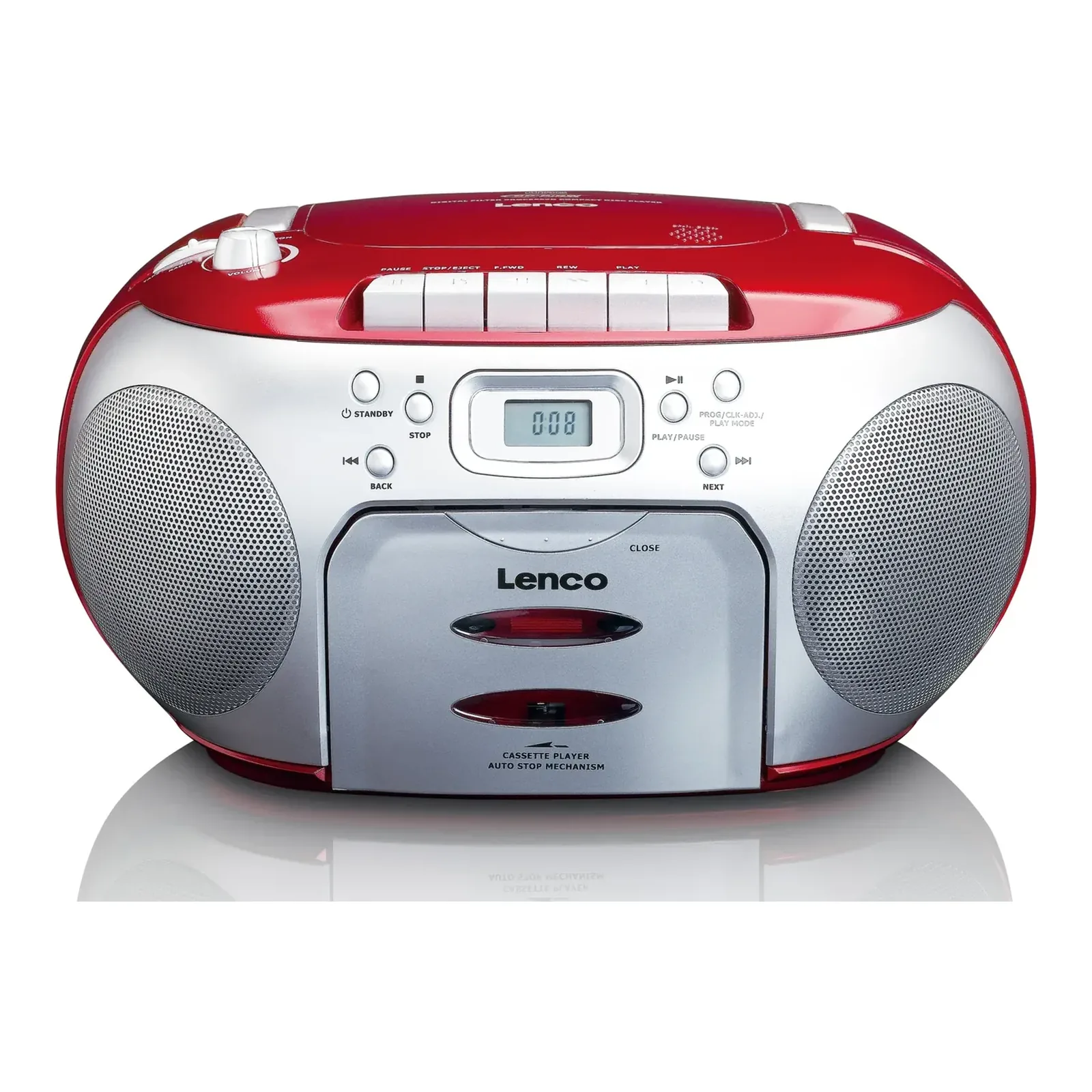 Lenco SCD-420 CD Çalar – Kırmızı