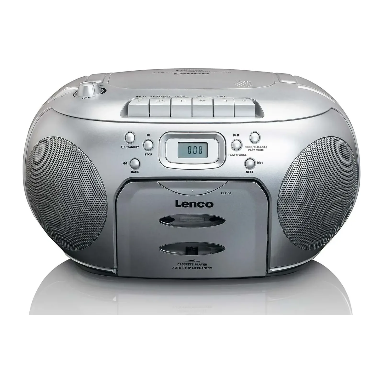 Lenco SCD-420 CD Çalar – Gümüş