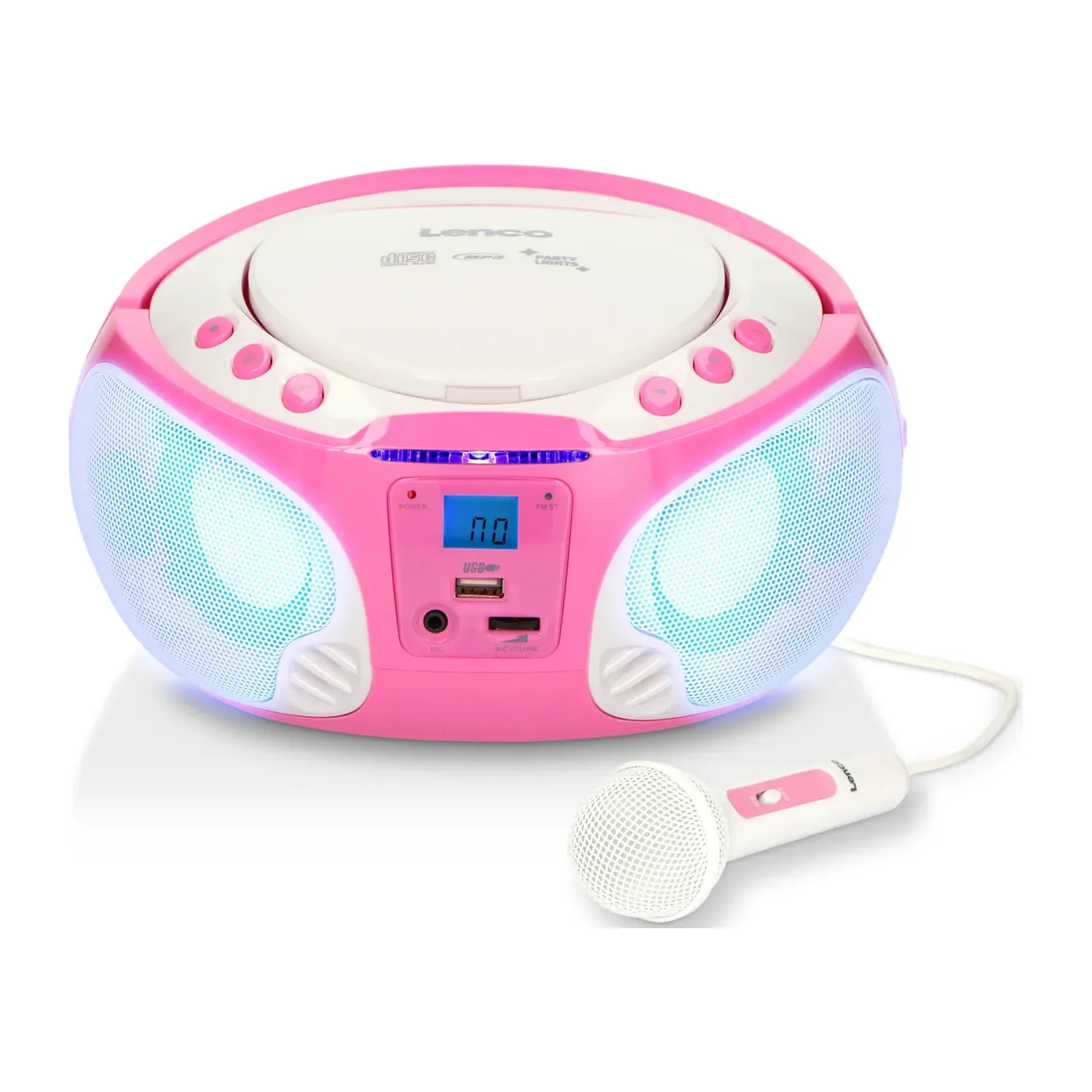 Lenco SCD-650 CD Çalar – Pembe