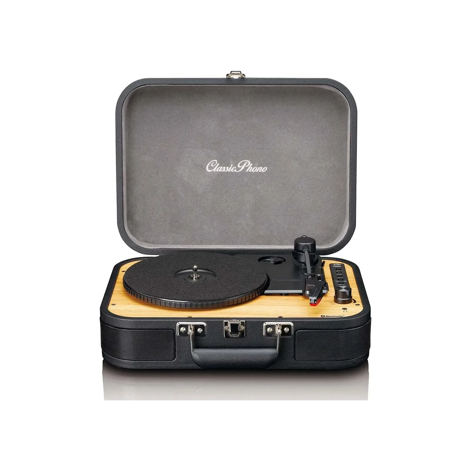 Lenco TT-116 Retro Bluetooth Plak Çalar – Siyah