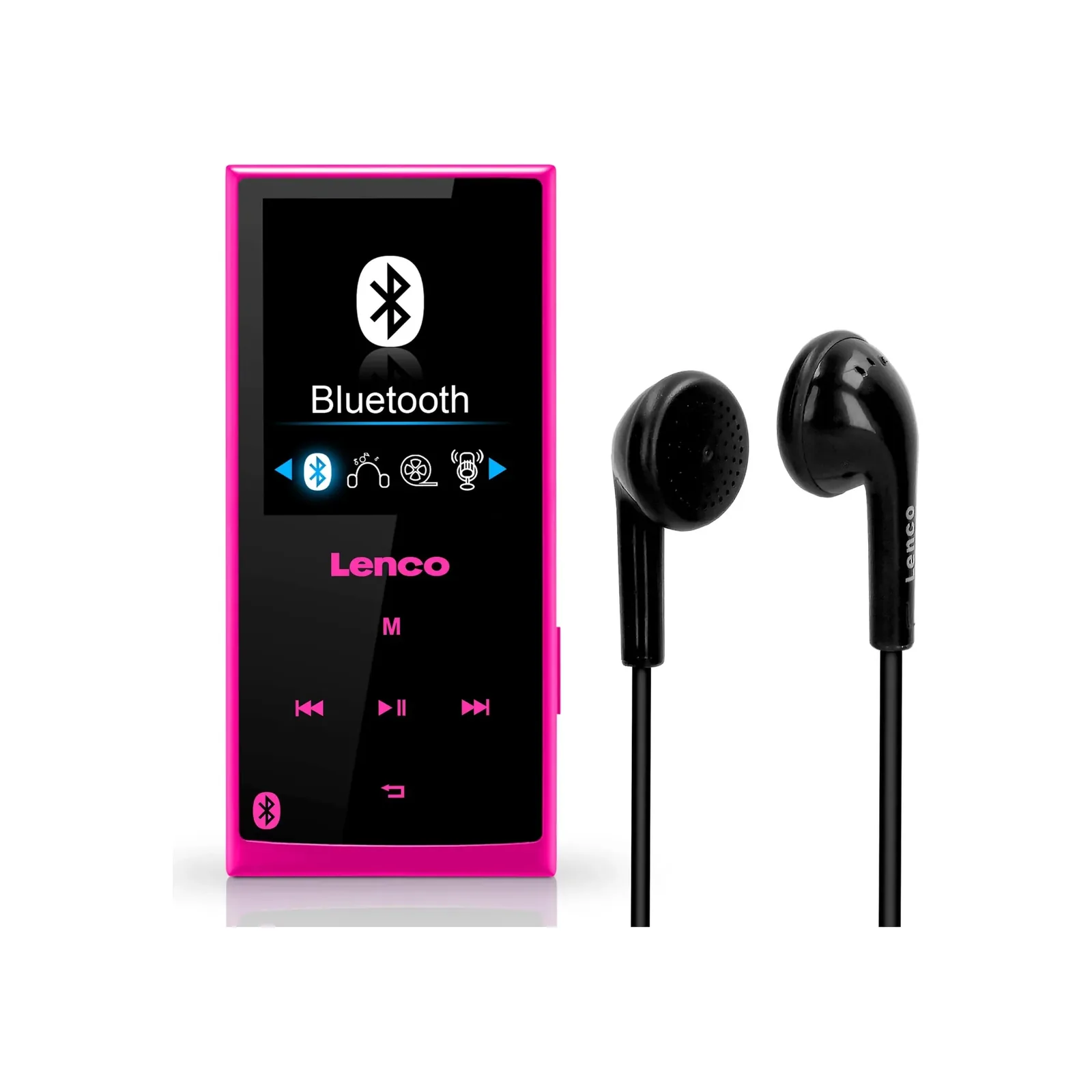 Lenco XEMIO-760 Bluetooth MP3 Çalar – Pembe