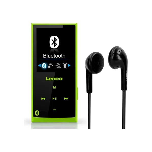Lenco XEMIO-760 Bluetooth MP3 Çalar – Yeşil-Siyah